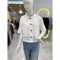 카라톰보이블라우스 E222MSC136WH