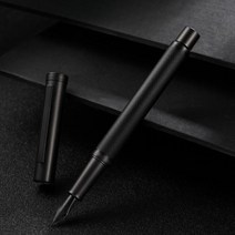 홍디안 BTS RM 1850 고급 만년필 세트, 0.4mm, BTS RM 고급 만년필 블랙
