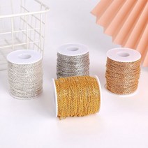 실체인 악세사리 체인 다용도 DIY 내맘대로 만들기, kc골드1P