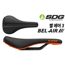 SDG 벨-에어 3 MTB자전거안장 [Bell-Air V3], [06330]블랙-블랙