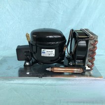 Condensing Unit R134a Refrigerator Water Dispenser Compressor with condenser filter for equipment, 02 QD43HC 110W no wire