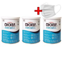 일동후디스 하이뮨 프로틴 밸런스 3캔 (304g*3캔)+스푼+1회용 마스크, 3캔+1회용마스크, 304g