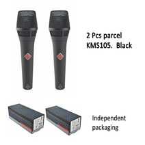 마이크 콘덴서 전문 스튜디오 무대 KMS105 클래스 A 핸드헬드 유선 보컬 게이밍 KMS105, 3.2 pcs black