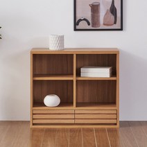 소티디자인 헤이즐 오픈 3단 선반장 730, 캄포 단품 [D402O]