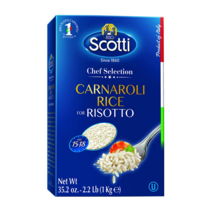 Scotti 리소토 리조또 카르나롤리 라이스 1kg Italian Carnaroli Rice For Risotto Vacuumed Packed 2.2 Lb