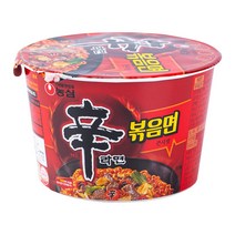 농심 신라면 볶음면 큰사발 103g 봉지 라면, 단품