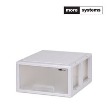 모아시스템즈 클래식 1단 플라스틱 서랍장 수납장 정리함, 1개