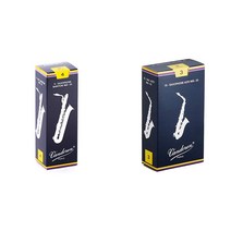 [세트 구매] 번들렌 바리톤 색소폰 리드 전통 경도 : 4 (5 장 포함) + 알토 색소폰 리드 전통 경도 : 3 (10 장 포함)