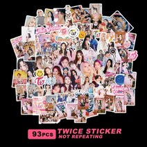 95 개대 Kpop 두 번 사이 1 2 스티커 앨범 The FEELS Kawaii 캐릭터, TWICE-93pcs