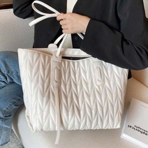 여성 빅사이즈 데일리 숄더백 캐주얼 아이보리 가방