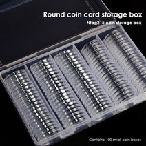 NFC215 동전 태그 아크릴 라벨 직경 캡슐, 없음, 1.case100