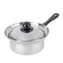 [스텐 라면 냄비 16cm(인덕션 사용가능)]/짜파게티/비빔면/면삶기/소면/스파게티/혼밥/라밥/