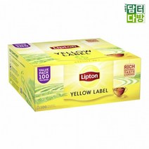 X2 옐로우 립톤홍차 립톤 100티백 라벨, 상세페이지 참조