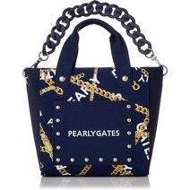 [파리게이츠] PEARLY GATES 카트백 라운드백 토드백 체인모티브, 010_ 블랙