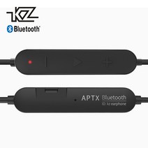 KZ APTX ZST ZS3 ZS5 ED12 ZS6 ZS10 이어폰 블루투스 케이블 HiFi Apt-X 업그레이드 모듈 분리 코드 적용 블루투스이어셋, MMCX, 블루투스 4.2 APT-X모듈