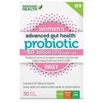 Genuine Health 제뉴언헬스 여성용 프로바이오틱스 500억 30카운트 1개