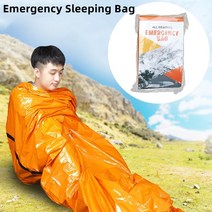 비비색 백패킹 소형 미니쉘터 솔캠 경량 텐트 야외 방수 열 비상 침낭 생존 담요 가방 캠핑 비비 자루 응급 구조 키트