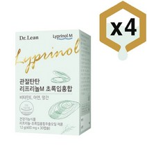 닥터린 뼈/관절탄탄 리프리놀M 초록입홍합 4박스