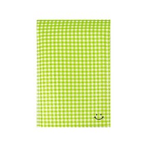 충격방지 뽁뽁이 접착식 택배봉투 체크무늬 23.7*15cm 10개, 그린 10p