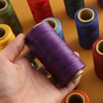 Betim플랫 왁스 스레드 수리 코드 스트링 폴리에스터 손 바느질 라인 꼰 팔찌 DIY 액세서리 가죽 공예 1MM, 20 20
