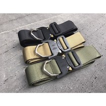 리얼맨 택티컬 D링 코브라벨트 전술 디링 특전사 고리, 블랙