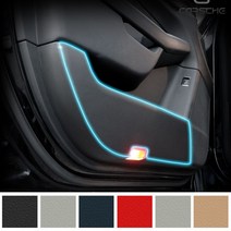 카르쉐 벤츠 가죽 도어커버 GLE 클래스 W166 쿠페 C292 스크래치방지, 새들브라운, 벤츠 GLE 클래스