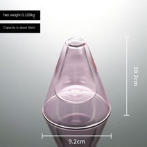 이중 레이어 유리 꽃병 홈 장식 방 아로마 테라피 병 웨딩 수경 식물 용기, E-4
