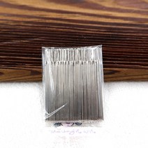 마미쏘잉/ 십자수용 2올 실버 골드아이바늘 - 200개/ 골드바늘/ 공방 수업 대량구매, 실버바늘200개, 200개