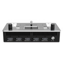 FEELWORLD-라이브 스트림용 비디오 스위처 믹서 LIVEPRO L1 4 x 인풋 멀티 카메라 VS Blackmagic Atem mini Devicewell 7105