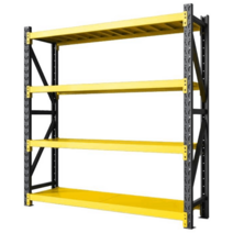 조립식 중량랙 철앵글 파레트랙 수납 보관 다층 선반, 5단 80x40x180cm