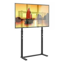 무타공 tv스탠드 거치대 높이조절 티비 거치대 32~65인치 삼성 LG 호환 600 x 400mm, U-700A(블랙)