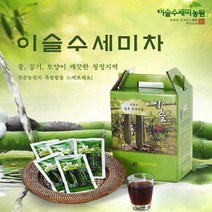 이슬수세미농원 무첨가 본연의 순수 수세미즙 유기농 수세미 100%로 추출, 40포, 100ml