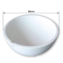 100g10000g 고온 석영 실리카 용융 도가니 접시 그릇 냄비 주조 금은 금속 보석 용기, 58mm 100G