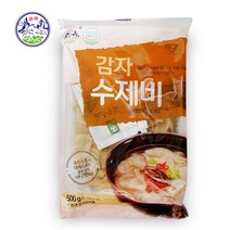 송학 감자수제비 500g, 1개