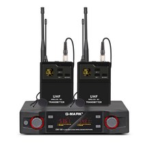 어린이집녹음기 장시간 소형 초소형 휴대용 볼펜 녹음기 무선 Lavalier 마이크 G MARK EW100lavalier UHF 송신기 Bodypack 교회 회의 파티 쇼에 대한, 단일옵션, 한개옵션0