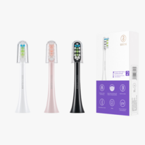 정품 수케어 수카스 전동 칫솔모 X3/X5 1박스 2개입, 정품 화이트