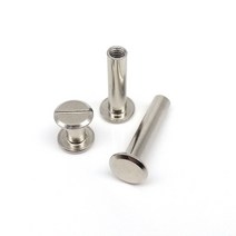 10pcs 골드 실버 블랙 M5x4-50mm 가죽 가방 벨트 스크랩북 앨범 계정 책 포스트 바인딩 나사 네일 리벳, [15] 5x50mm, 5x50mm+Silver