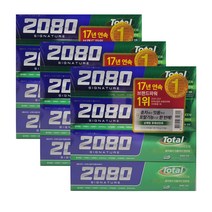애경 덴탈크리닉 2080 시그니처 토탈블루 토탈그린 치약 150g 12개 오리지날민트 후레쉬민트, 토탈그린(후레쉬민트)