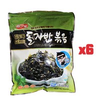 김앤김 김도둑 돌자반볶음500g x 6ea 1box, 6개