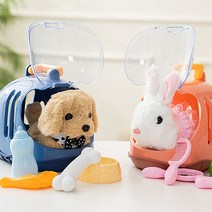 키저스 움직이는 헬로미니펫 7종 세트, 13.5cm, 강아지