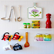 하우징디포 타공판 1000 X 900, 블랙