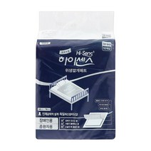 하이센스 프리미엄 병원 환자 간병인용 1회용 위생 깔개 매트 100매, 60 x 76 cm, 10개입, 10개