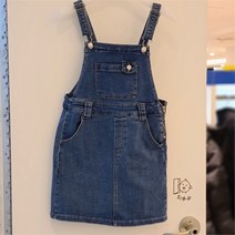 소이 GD01 빈티지데님 멜빵스커트 21F1853