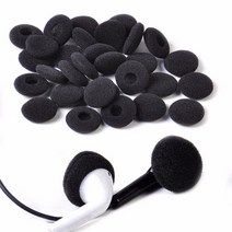 블루투스 MP3 레트로 감성 30pcs 스폰지 커버 팁 블랙 소프트 폼 이어 버드 헤드폰 이어 패드 교체 이어폰 mp3 mp4 moblie 전화