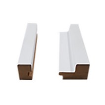 우드러쉬 블럭 루바 몰딩 스타트몰딩 화이트 18mm x 20mm 2440mm