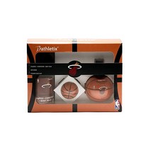 Bathletix NBA 마이애미 히트 팬을 위한 바디 워시 세트 배쓰밤 선물 3 in 1 샴푸 컨디셔너 어린이 및 성인용 파라벤 프리 USA 미국, Miami Heat 핫템 잇템