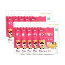 퓨어잇 동그란 자일리톨 멜론링 10색 세트 간식