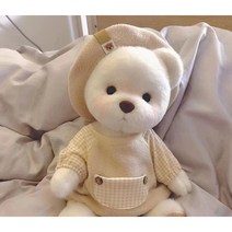 TeddyTales 레나 베어 30cm 인형 옷 수제, I