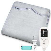 Ulefi 족온기 풋워머 발넣기 타입【두한족열 양면 가열 콘센트식】그레이