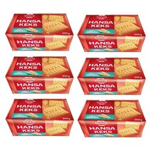 독일직구 6팩 Wikana Hansa 쿠키 6x200g 차가운 개에게 적합한 테레빈유 케이크, 상세참조, 6개
